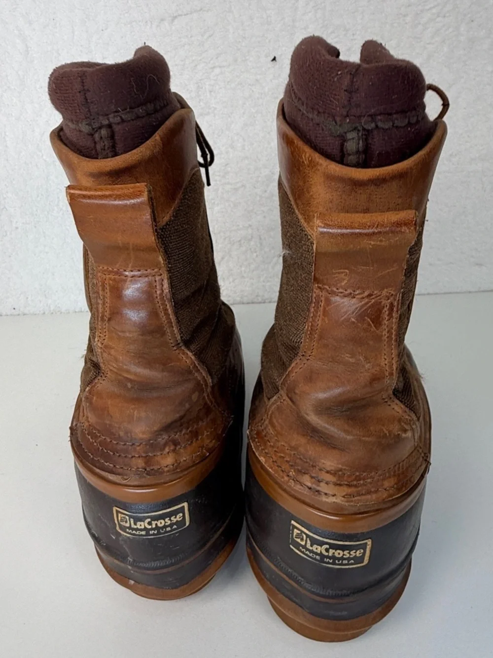 LaCrosse Mens Size 9 Insulated Hunting Duck Boots Waterproof USA